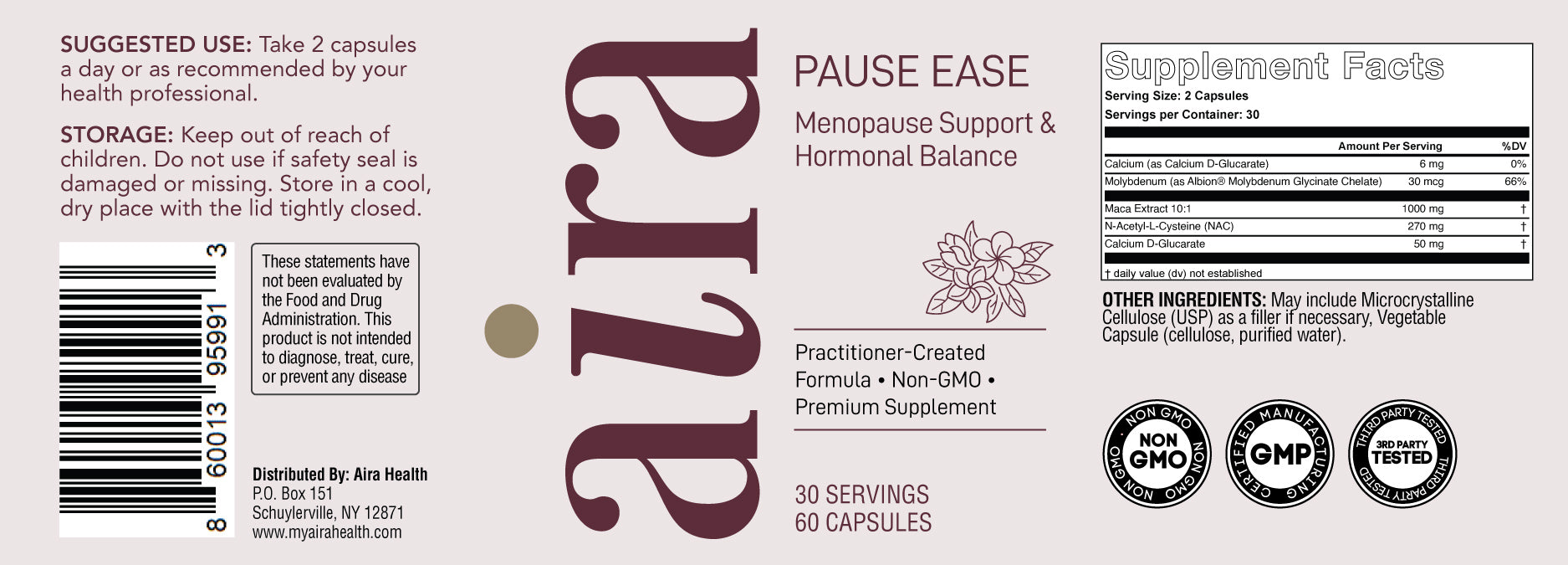 Menopause Support Bundle – Hormonal Balance, Gut & Detox Support
