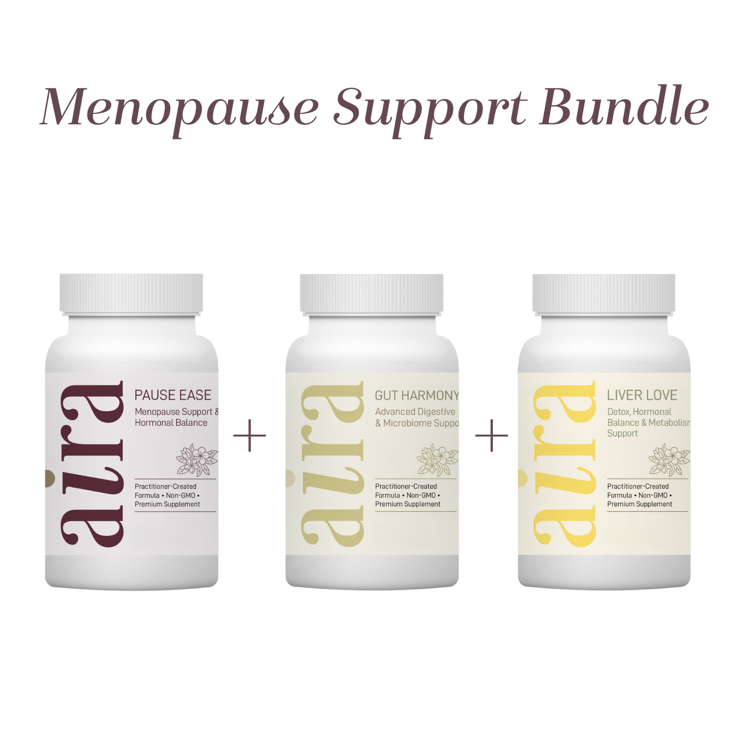 Menopause Support Bundle – Hormonal Balance, Gut & Detox Support
